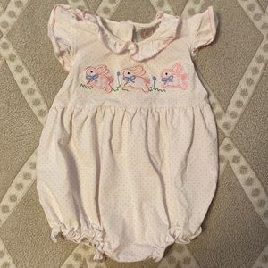 Cecil and Lou bunny romper